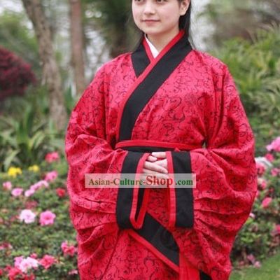 Ancient Chinese Quju Hanfu Clothing Complete Set for Women