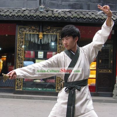 Ancient Chinese Kung Fu Uniform Complete Set for Men