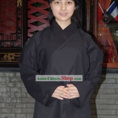 Traditional Black Mandarin Clothing for Women
