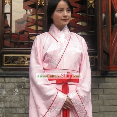 Chinese Standard Hanfu Garment Clothing Complete Set for Women