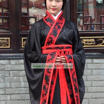 Ancient Chinese Palace Hanfu Clothing Complete Set for Women
