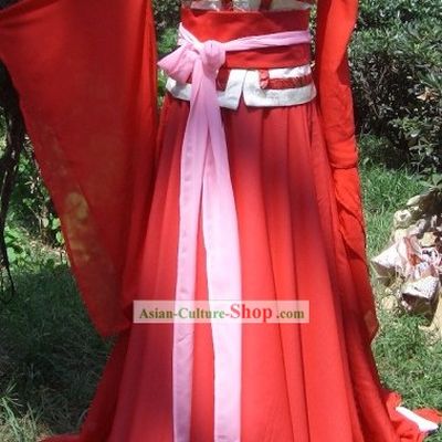 Long Kui Red Princess Cosplay