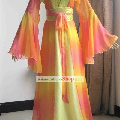 Chinese Classical Han Female Clothing Three Pieces Complete Set