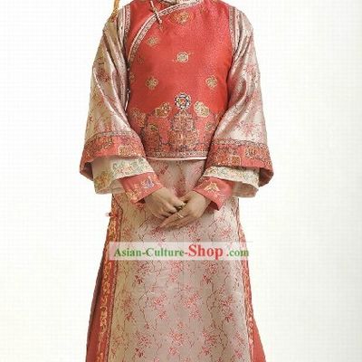 Qing Dynasty Princess Clothing Complete Set for Women