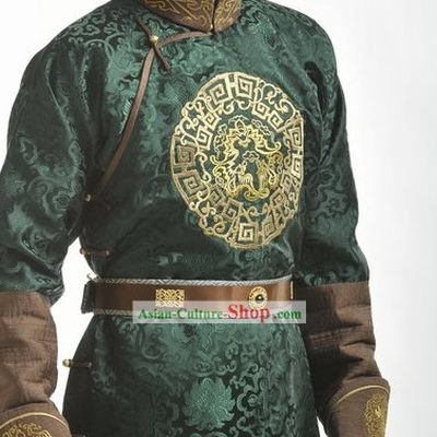 Ancient Chinese Prince Embroidered Costumes Complete Set