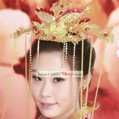 Chinese Classical Wedding Phoenix Hair Accessories for Bride