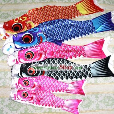 Japanese Style Carp Streamers Carp banners Fish Flag Decoration