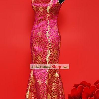 Traditional Chinese Wedding Cheongsam for Women