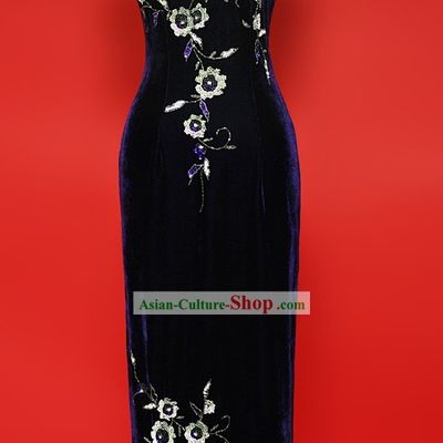 Chinese Old Shanghai Style Cheongsam for Women
