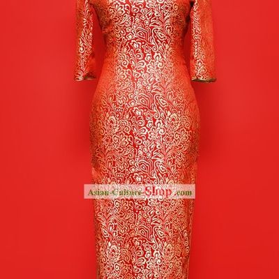 Chinese-style Cheongsam Dress for Brides