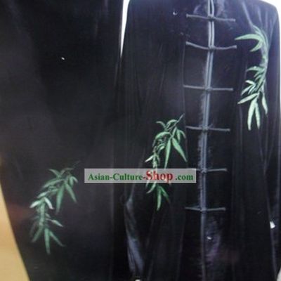 Black Bamboo International Kung Fu Tournaments Uniform for Men