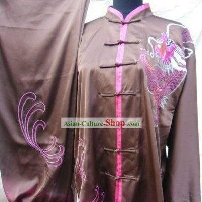 Traditional Silk Tai Chi and Kung Fu Uniforms for Men