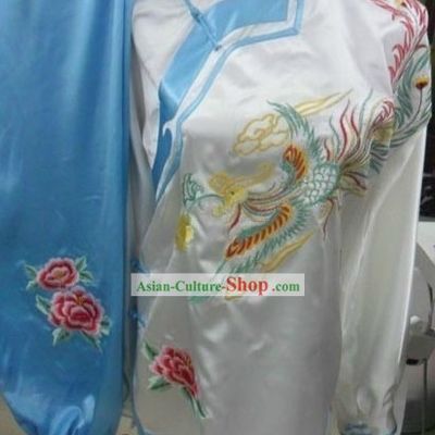 Traditional Phoenix Silk Tai Chi Suit for Women