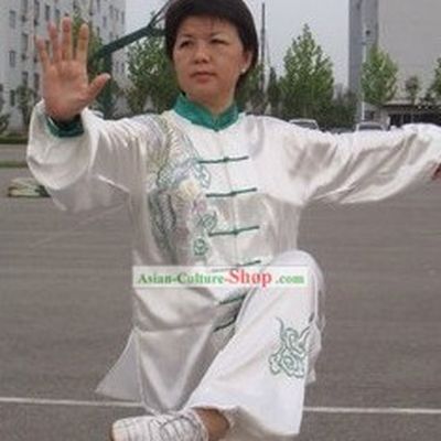 Embroidered Phoenix Martial Arts Tai Chi Costumes for Women