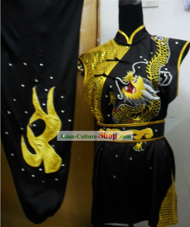 Nanquan Southern Fist Silk Champion Kung Fu Uniform for Men