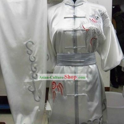 Professional Silk Dragon Tai Chi Uniform for Men