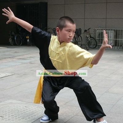 Comportable Silk Tai Chi Clothes for Children