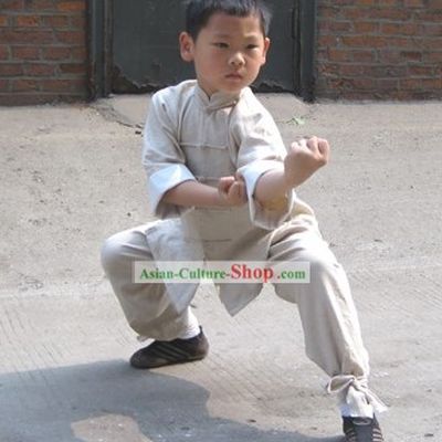 Long Sleeve Tai Chi Competition Suit for Children
