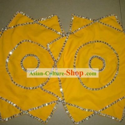 Traditional Chinese Yellow Dance Handkerchief