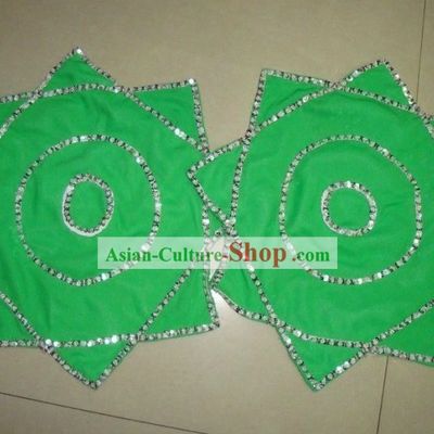 Traditional Chinese Green Dance Handkerchief