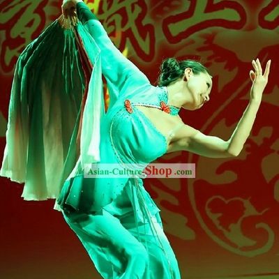 Chinese Classic Lotus Dance Costumes for Women