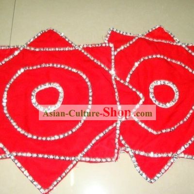 Traditional Chinese Red Dance Handkerchief