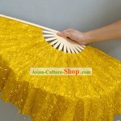 Chinese Classic Shinning Golden Dancing Fan