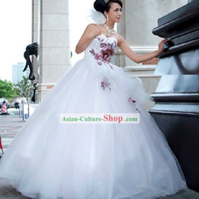 Chinese Style Classic Design Wedding Dress
