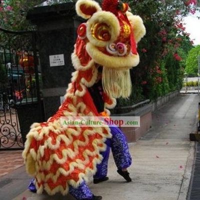Supreme Opening and Celebration Lion Dance Costume Complete Set