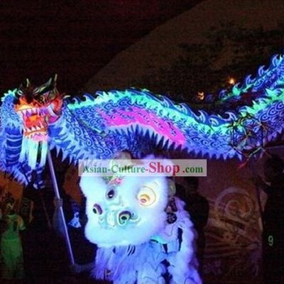 Glow in the Dark Dragon Dance Costume Complete Set
