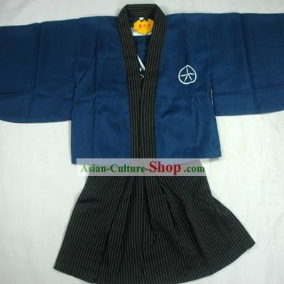 Traditional Japanese Kimono Dress for Children