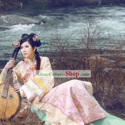 Qing Dynasty Princess Clothing Complete Set