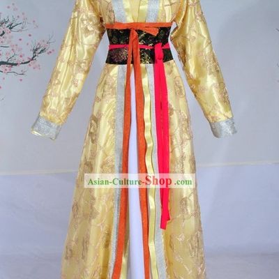 Ancient Chinese Chu State Princess Clothing Complete Set