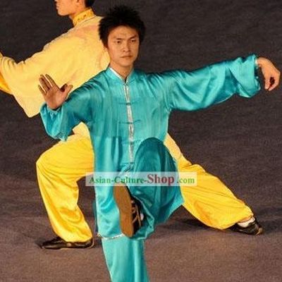 Traditional Chinese Silk Tai Chi Clothes for Men