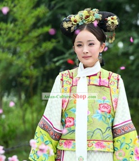 Ancient Chinese Qing Dynasty Princess Dress