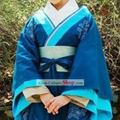Ancient Chinese Han Dynasty Princess Clothes Complete Set
