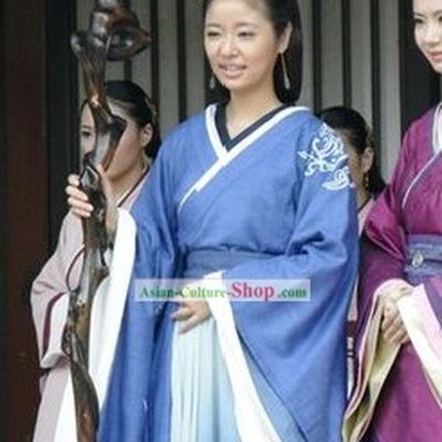 Ancient China Han Dynasty Women Clothing and Headpieces