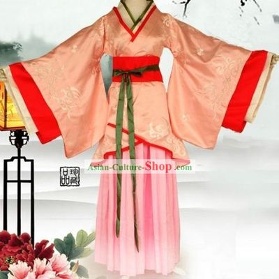 Ancient China Han Dynasty Female Clothes for Women