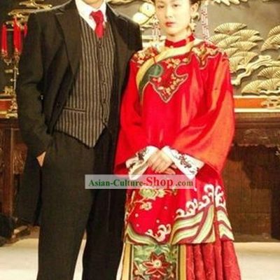Traditional Chinese Brides Wedding Dress for Women