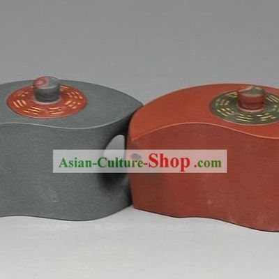 Chinese Zisha Taiji Teapot