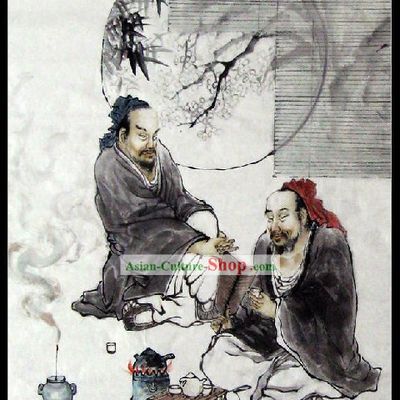 Chinese Classic Tea Painting - Jiang Tao