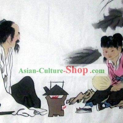 Chinese Classic Tea Painting - Xu Yan