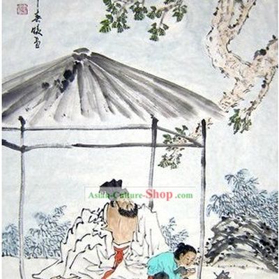 Chinese Classic Tea Painting - Li Chunnuan
