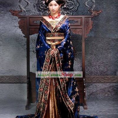 Ancient Chinese Empress Costumes Complete Set for Women