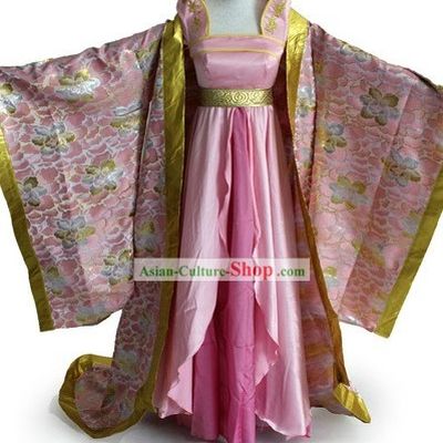 Tang Dynasty Palace Empress Costume Complete Set for Women