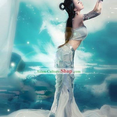 Ancient Fairy Fish Tail Costumes for Ladies