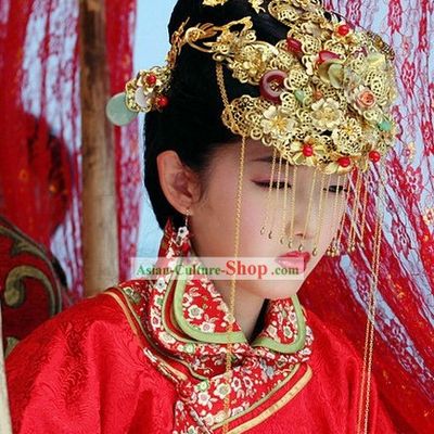 Ancient Chinese Wedding Phoenix Coronet