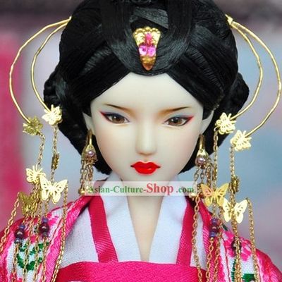 Ancient Chinese Empress Headwear and Wig