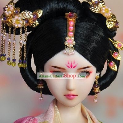 Ancient Chinese Empress Hair Accessories and Wig