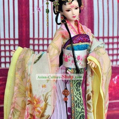 Ancient Chinese Queen Hair Accessories and Wig